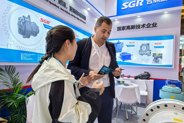 กล่องเกียร์ SGR บน PTC Asia 2024
